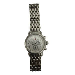 Michele stainless steel watch